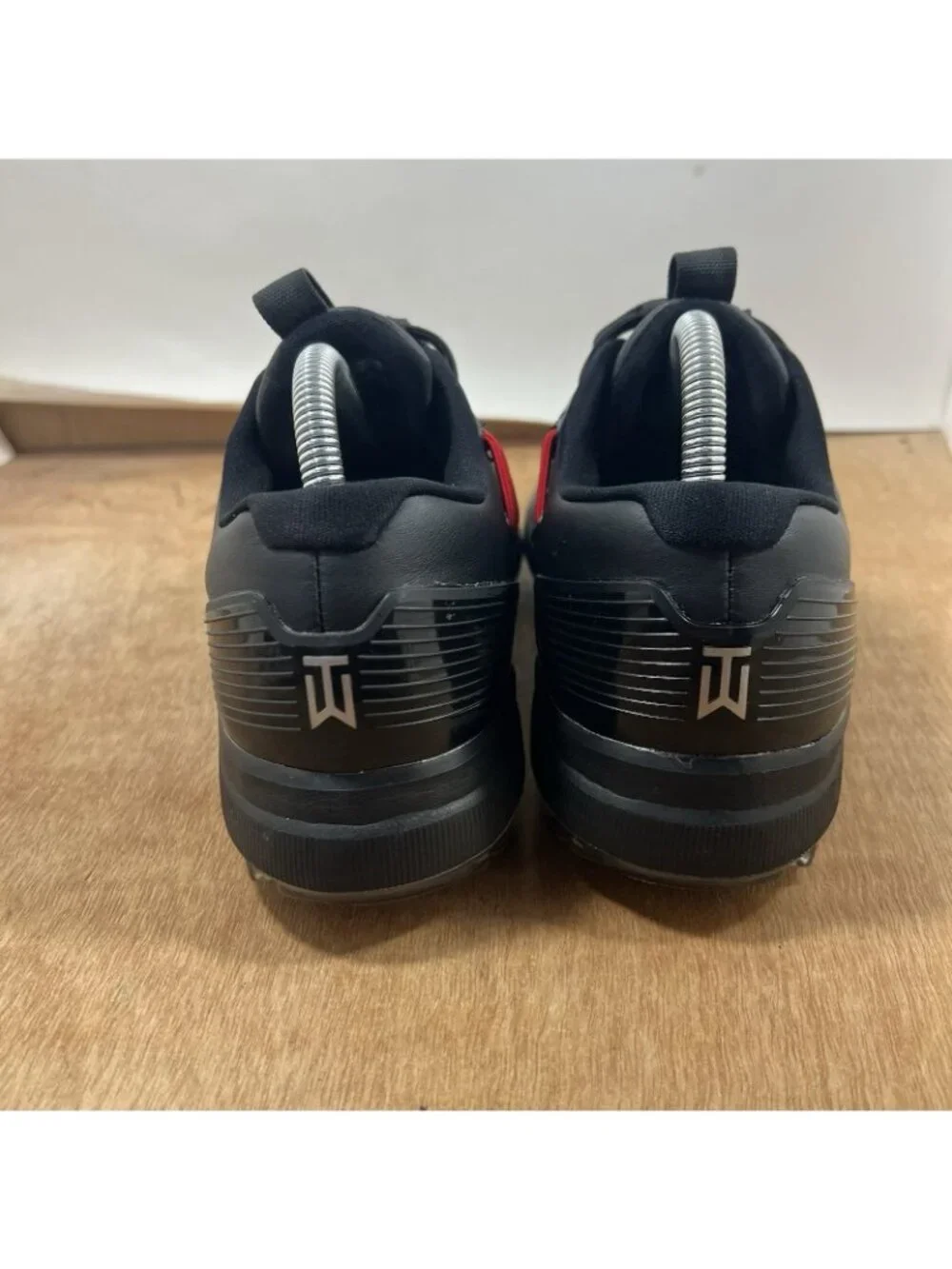 Nike Tiger Woods TW71 Fast Fit Golf Shoes Black CD6300-001 Men Size 8
